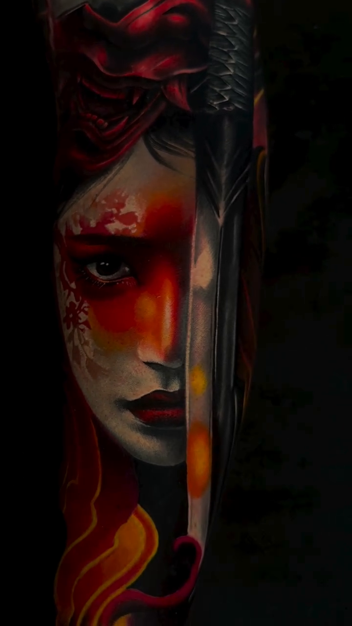 Tattoo by @rann_tattoo — realism, dark_realism
