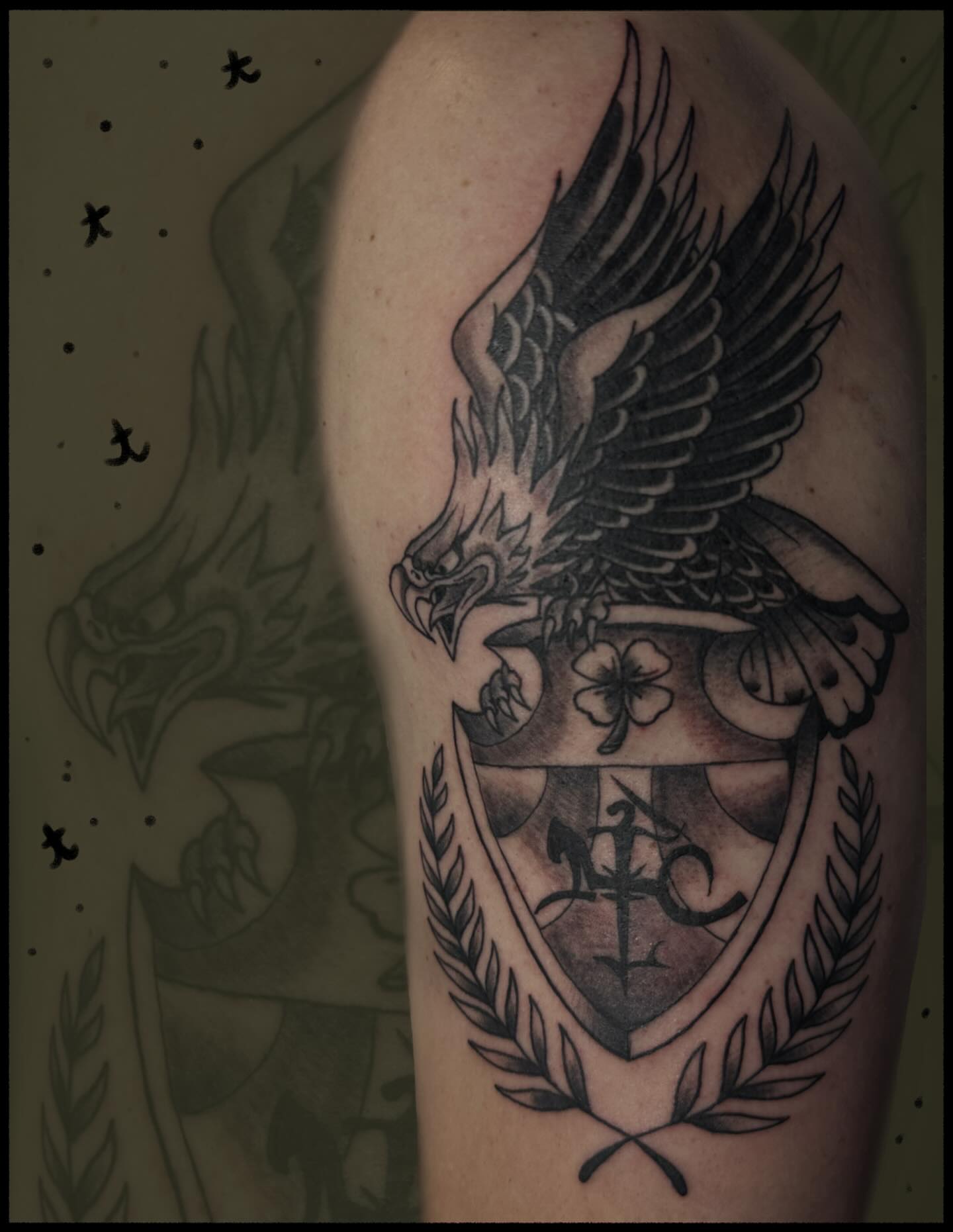 Tattoo by @krasuetattoo — black_and_grey