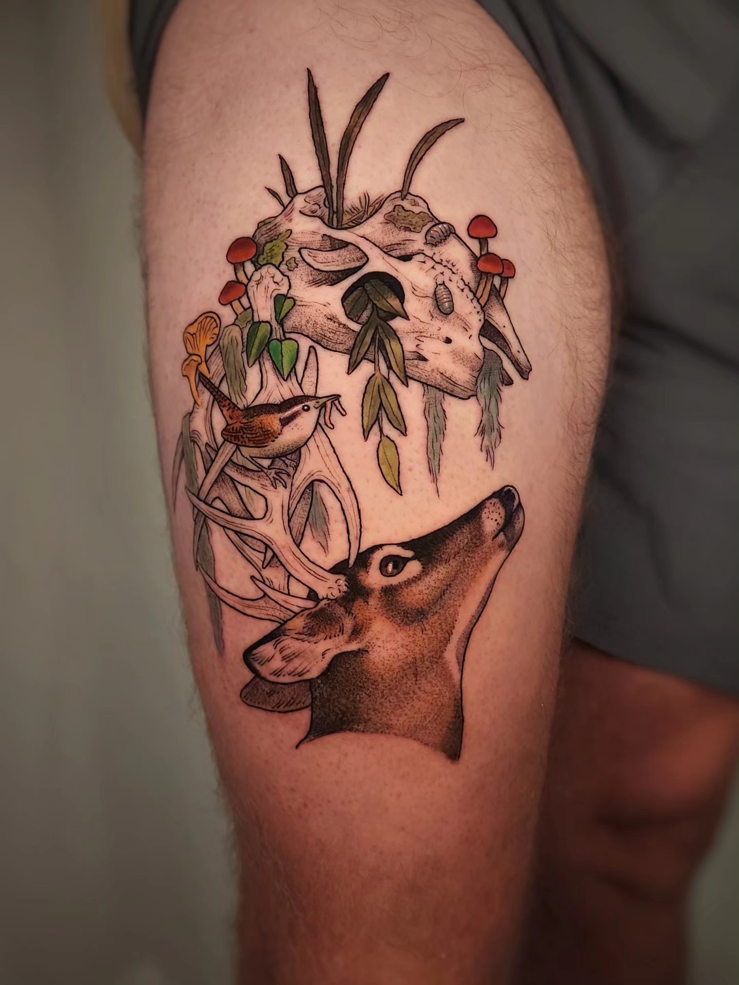 Tattoo by @whitneycaskeytattoos — realism