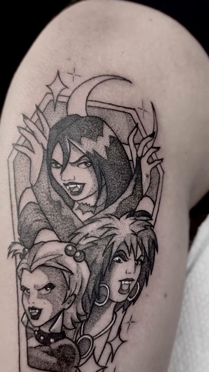 Tattoo by @anniebone_tattoo — anime