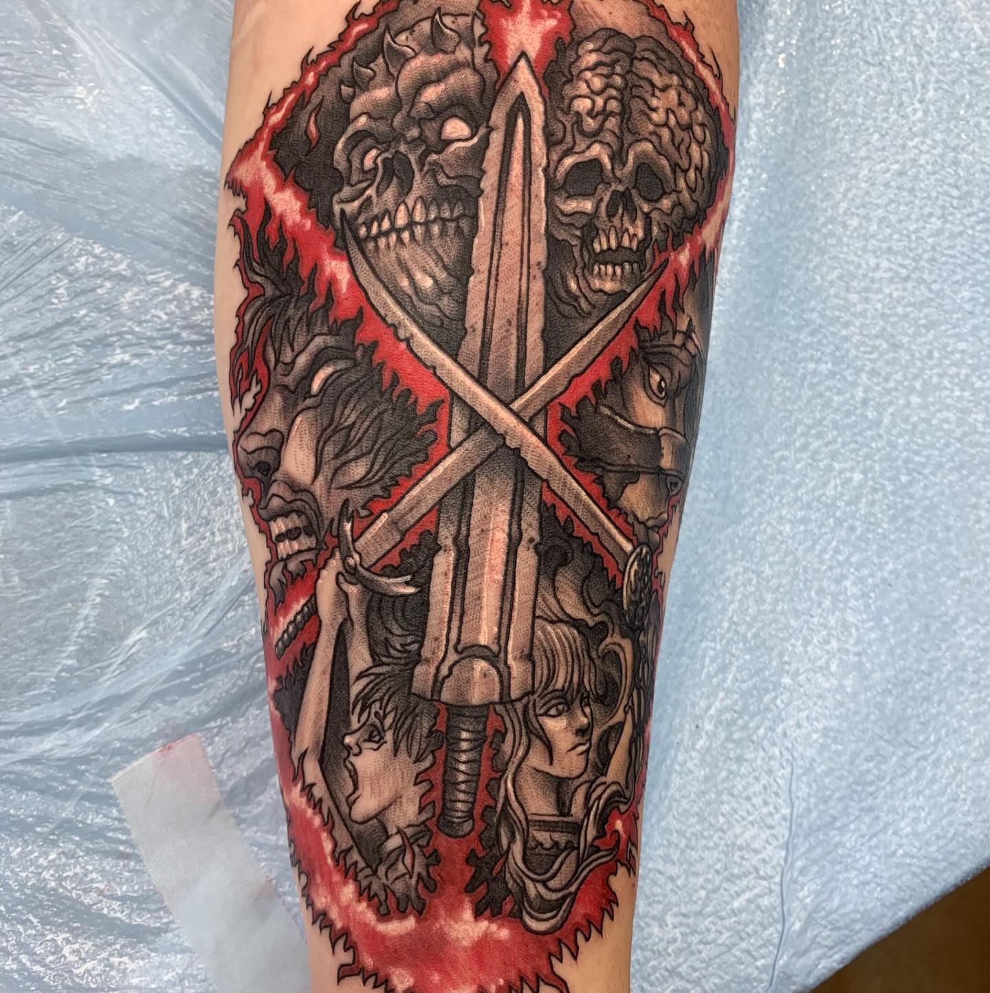 Tattoo by @thebracamonster — neo_traditional, dark_realism