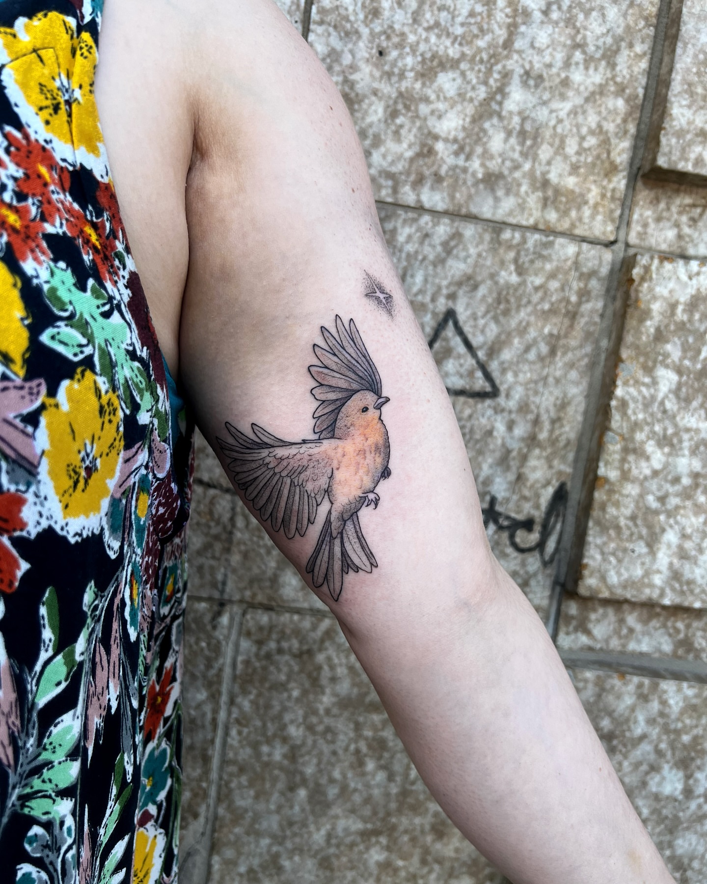 Bird realism tattoo on the forearm by ππ²π§π§ ππ’π₯πππ« (π©π¦