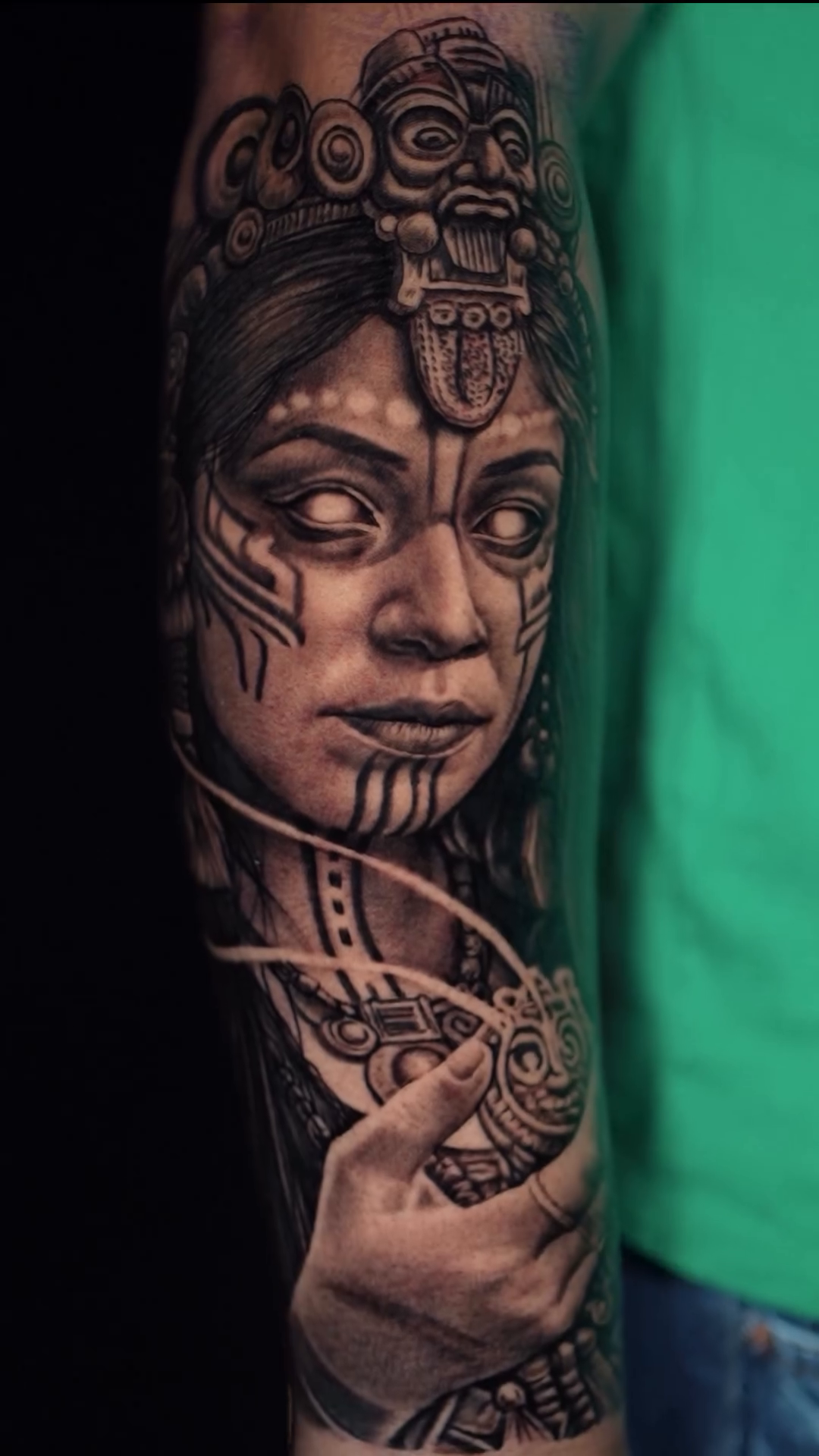 Tattoo work at Inkin' the Coast Tattoo Festival 2026