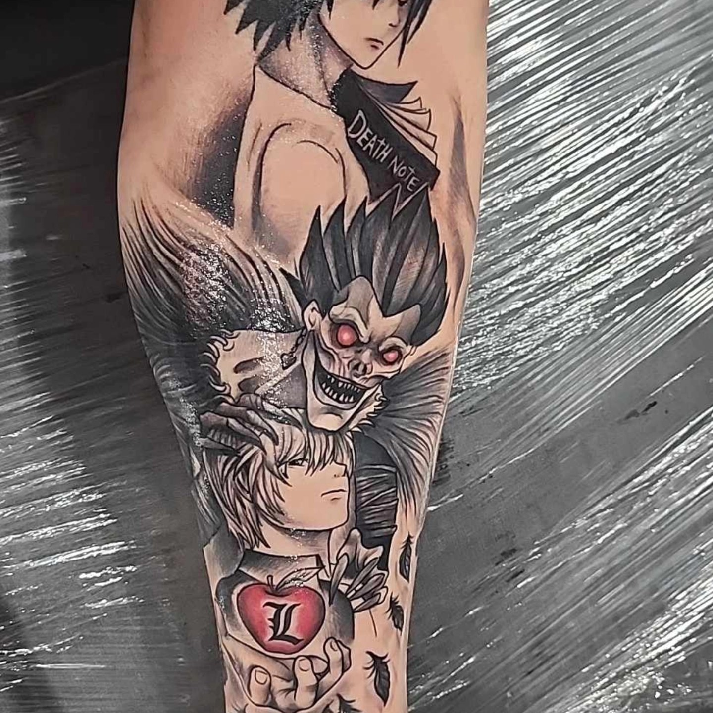 Tattoo by @eljosetattoo β anime, realism