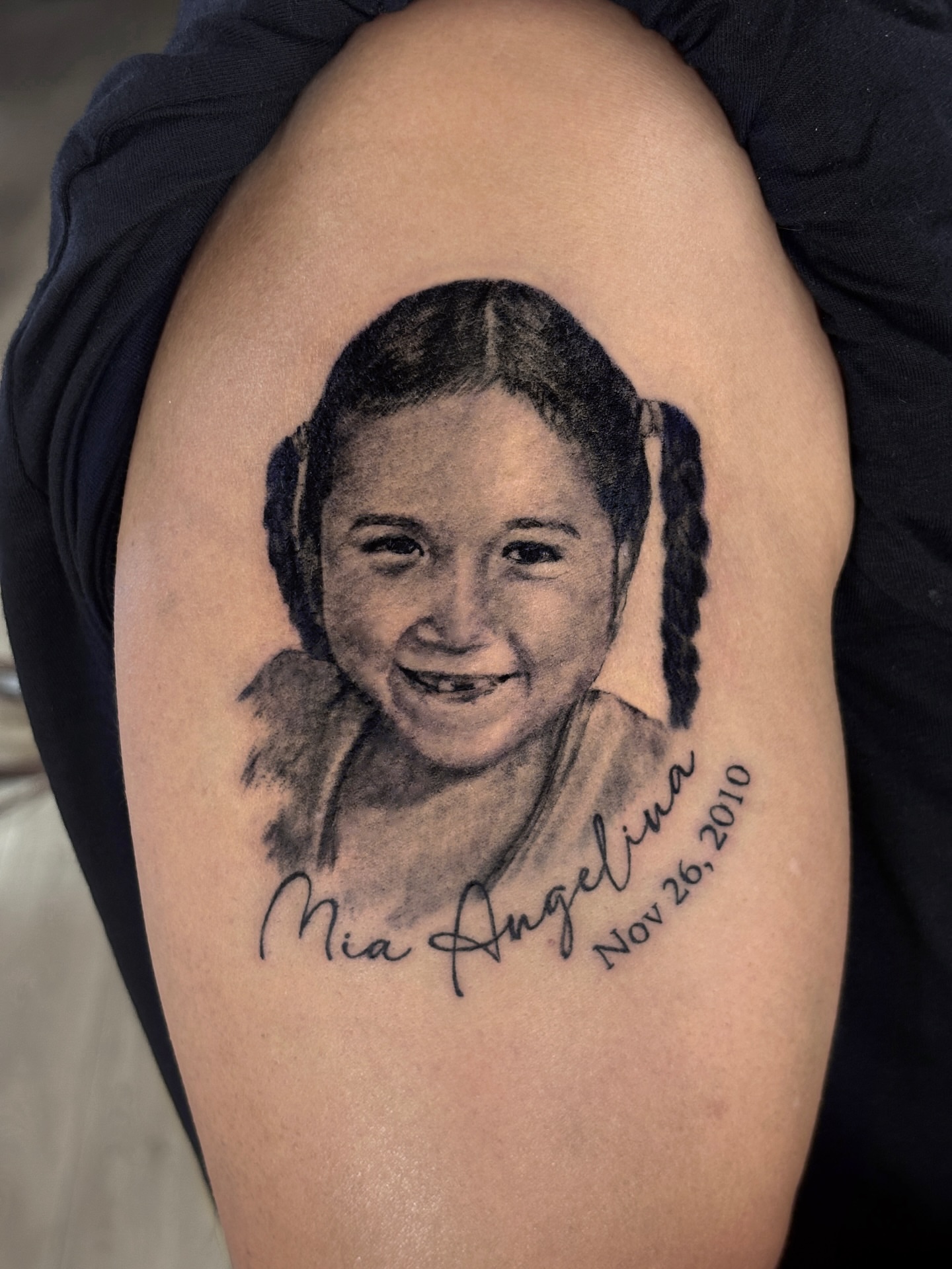 Tattoo by @dasom_real — realism