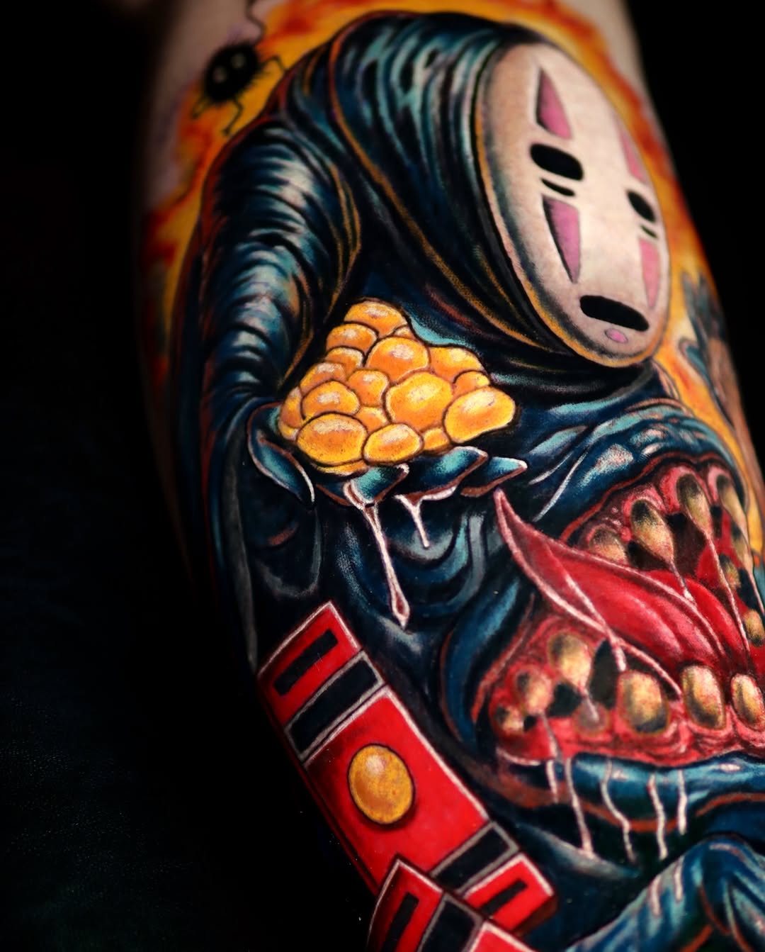 Tattoo by @binnbinn_art — anime, trash_polka