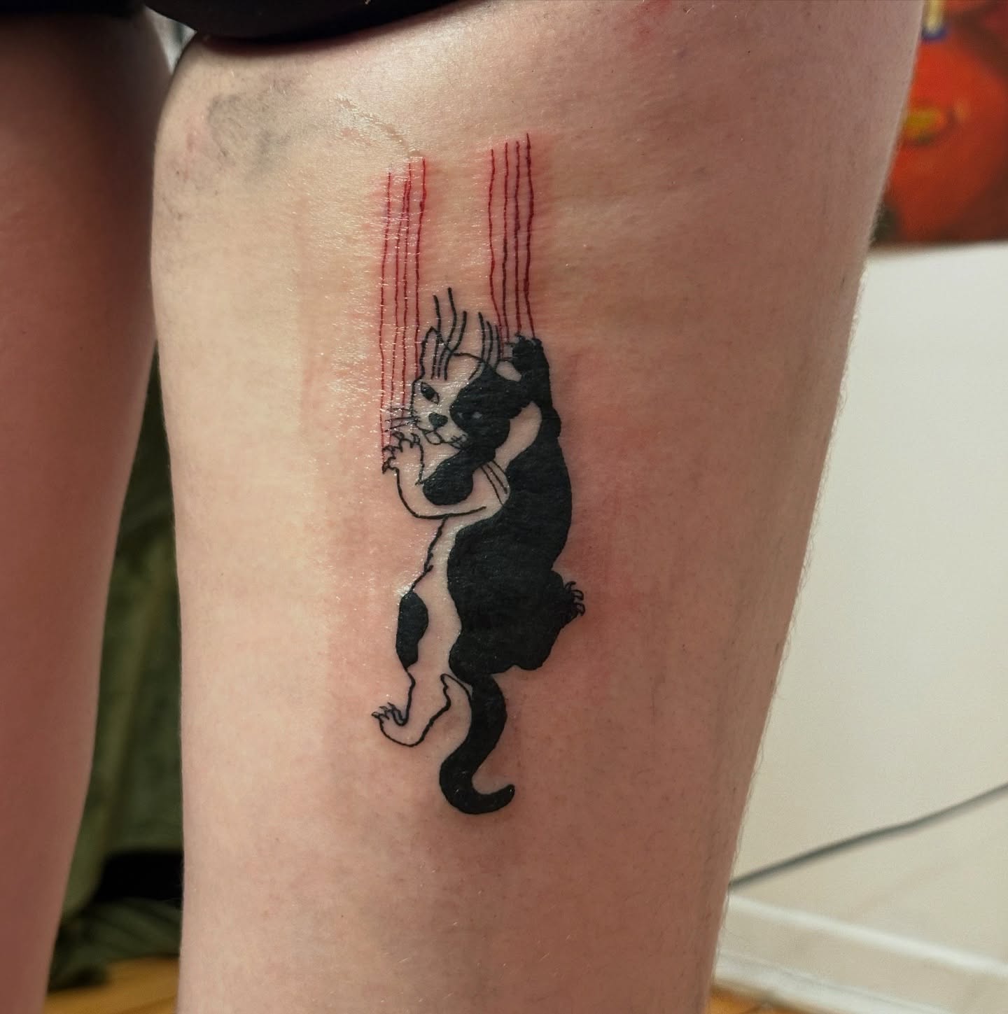 Tattoo by @maya_iconictattoo — black_and_grey