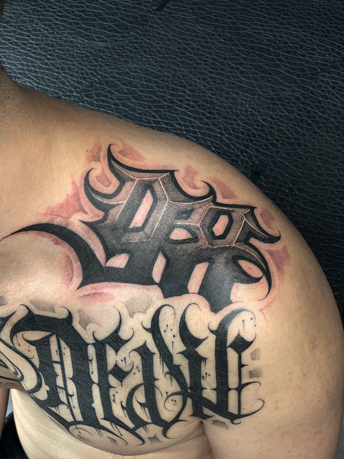 Tattoo by @joon_letters — lettering_script