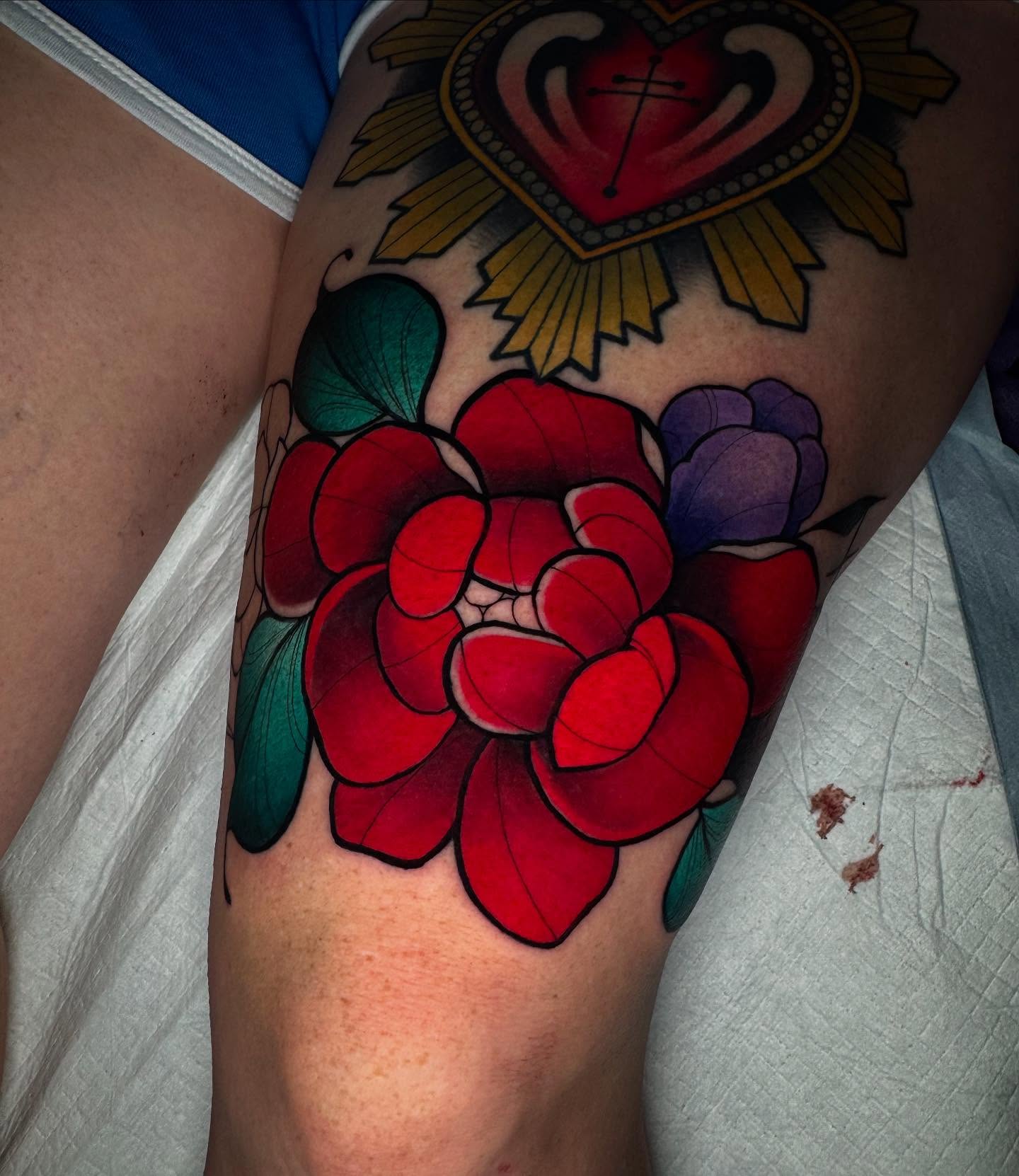 Tattoo by @cattlynnrose — american_traditional