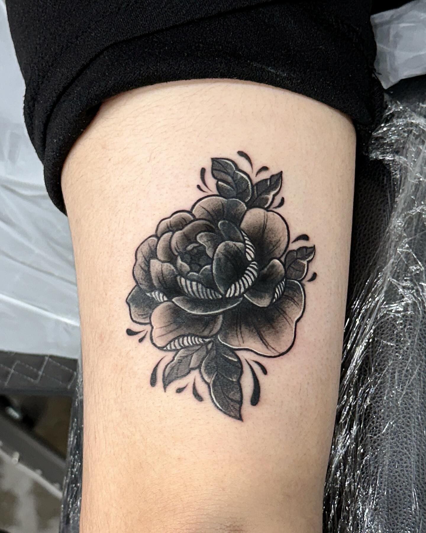 Tattoo by @yun.maeng_ttt — black_and_grey