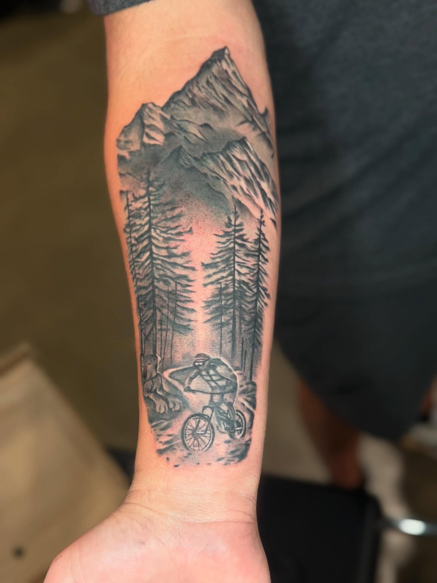 Tattoo by @tattoosbybatch — realism, black_and_grey