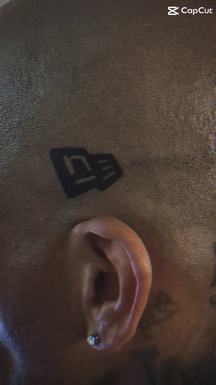 Tattoo on the head by Ink_ Hustle36