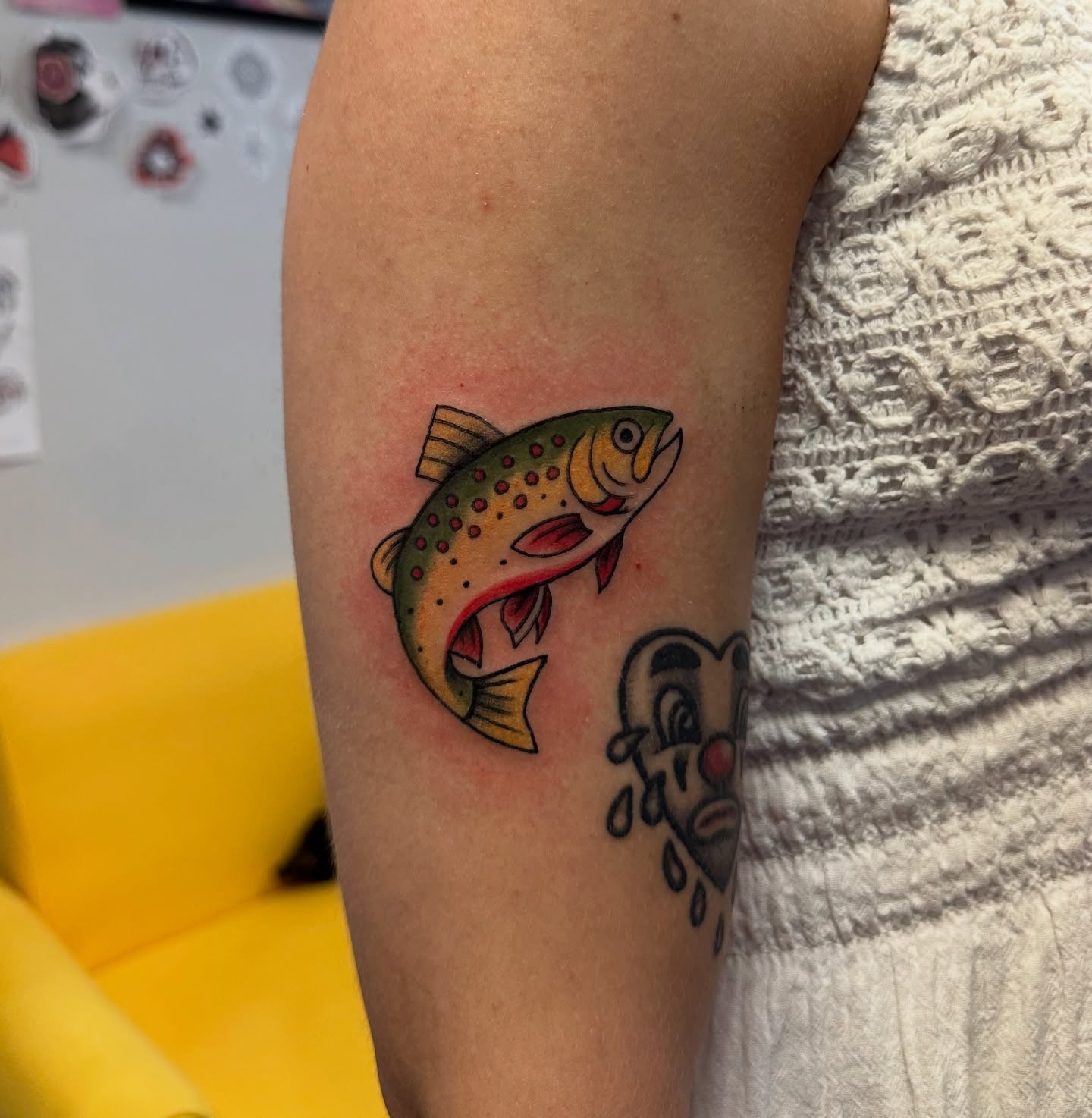 Tattoo by @babybella.tattoos — dotwork
