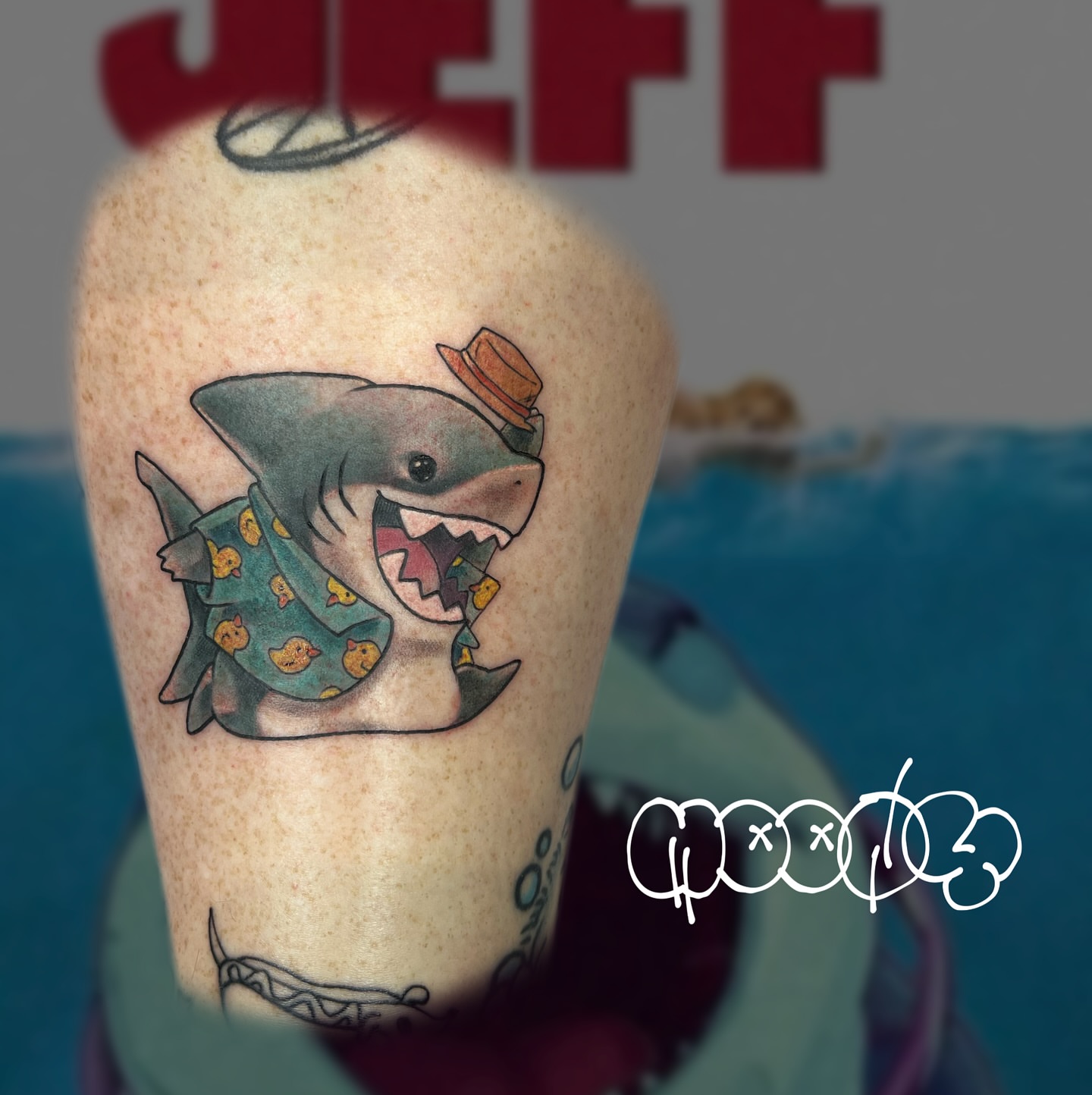 Tattoo by @madam.moony — new_school, watercolor
