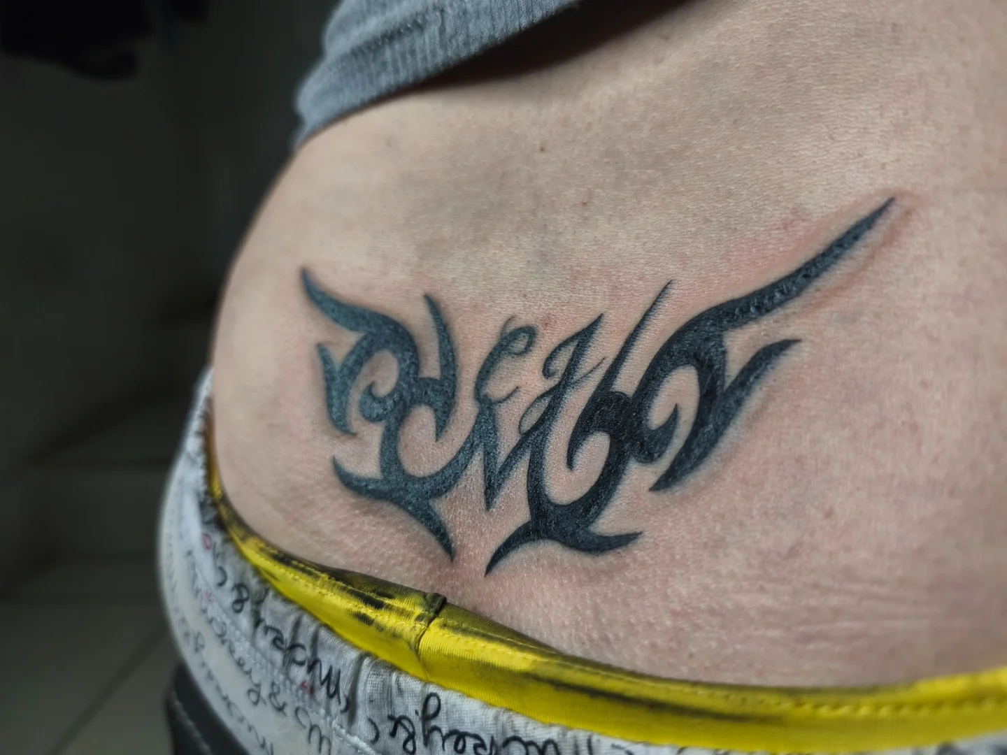 Tattoo by @mello_blue_tatto0 β lettering_script