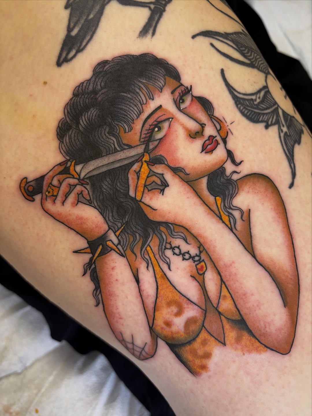 Tattoo by @a_m_bailey_ — neo_traditional, realism