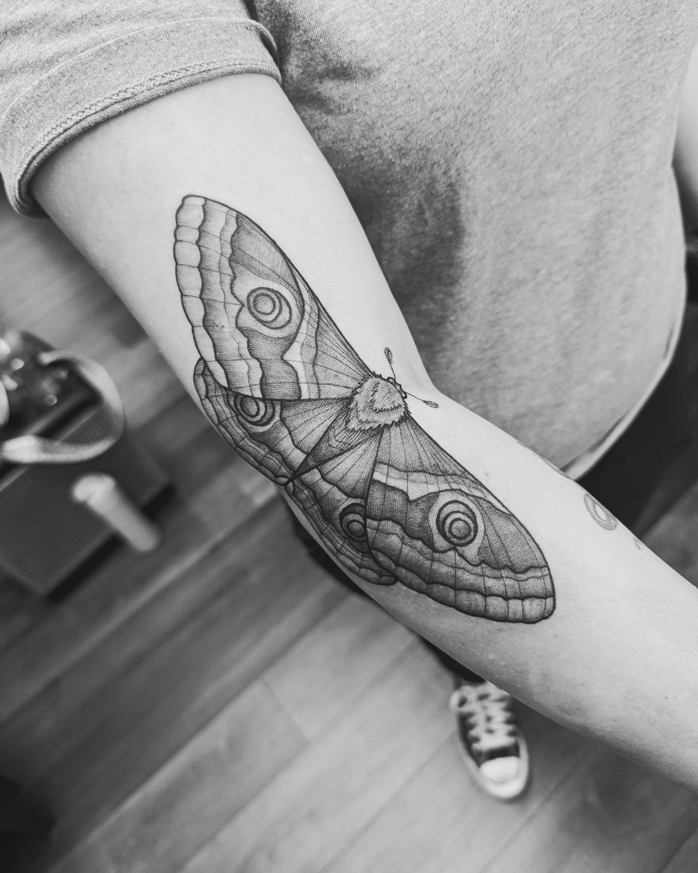 Tattoo by @heathstudiosandtattoo — black_and_grey, realism
