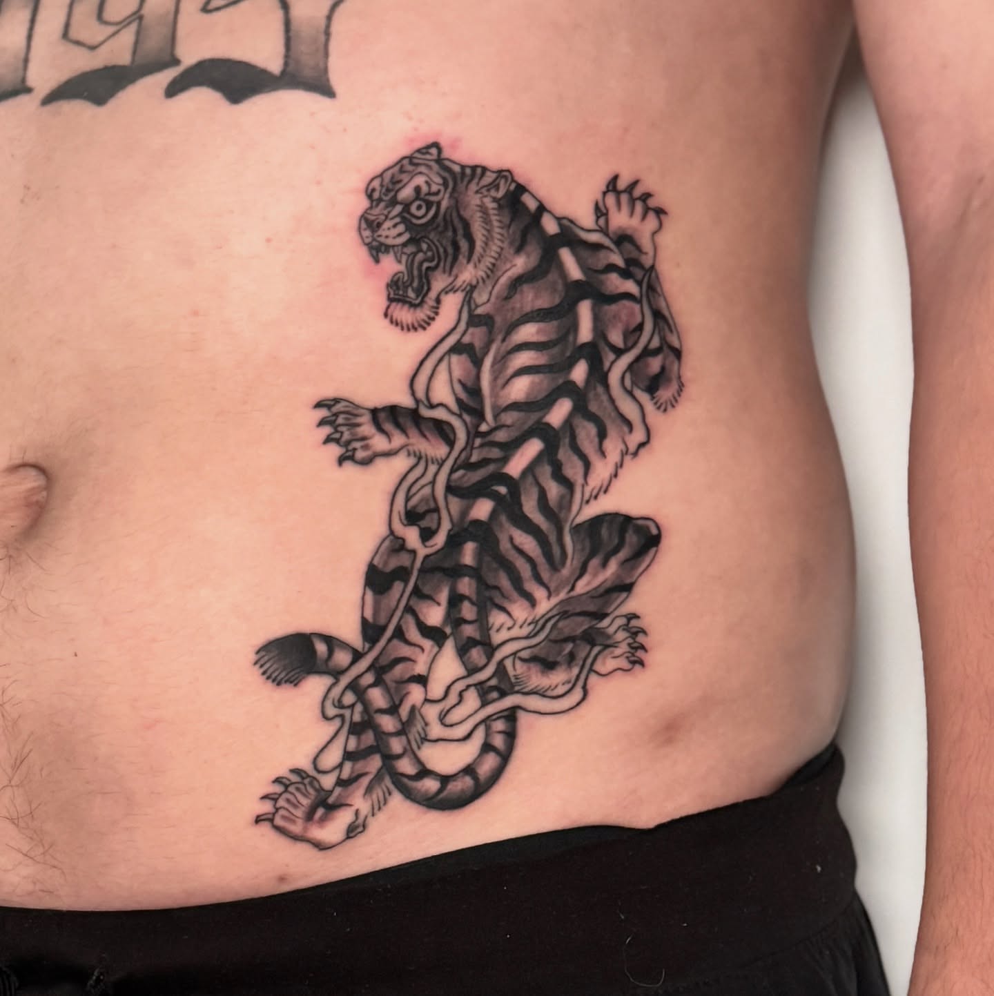 Tattoo by @steven_bruni — black_and_grey