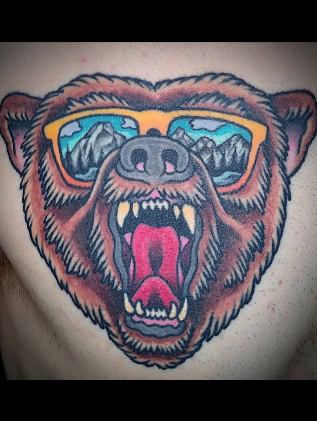 Tattoo by @mister_perks — new_school