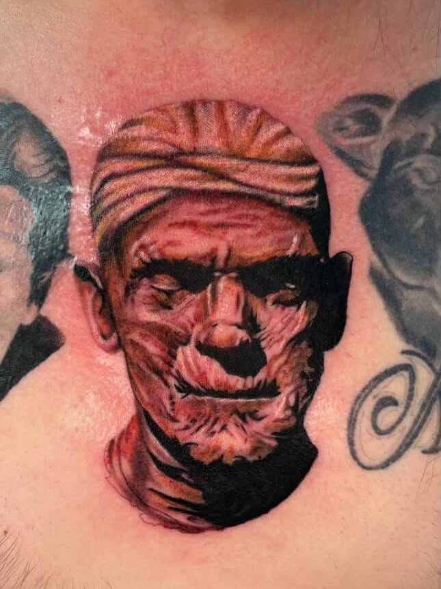 Tattoo by @thestraytats — realism, dark_realism