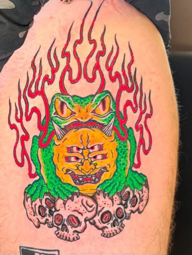 Tattoo by @thestraytats — american_traditional