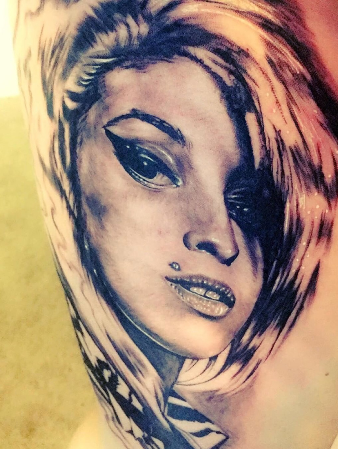 Tattoo by @xrayvizionz โ realism, dark_realism