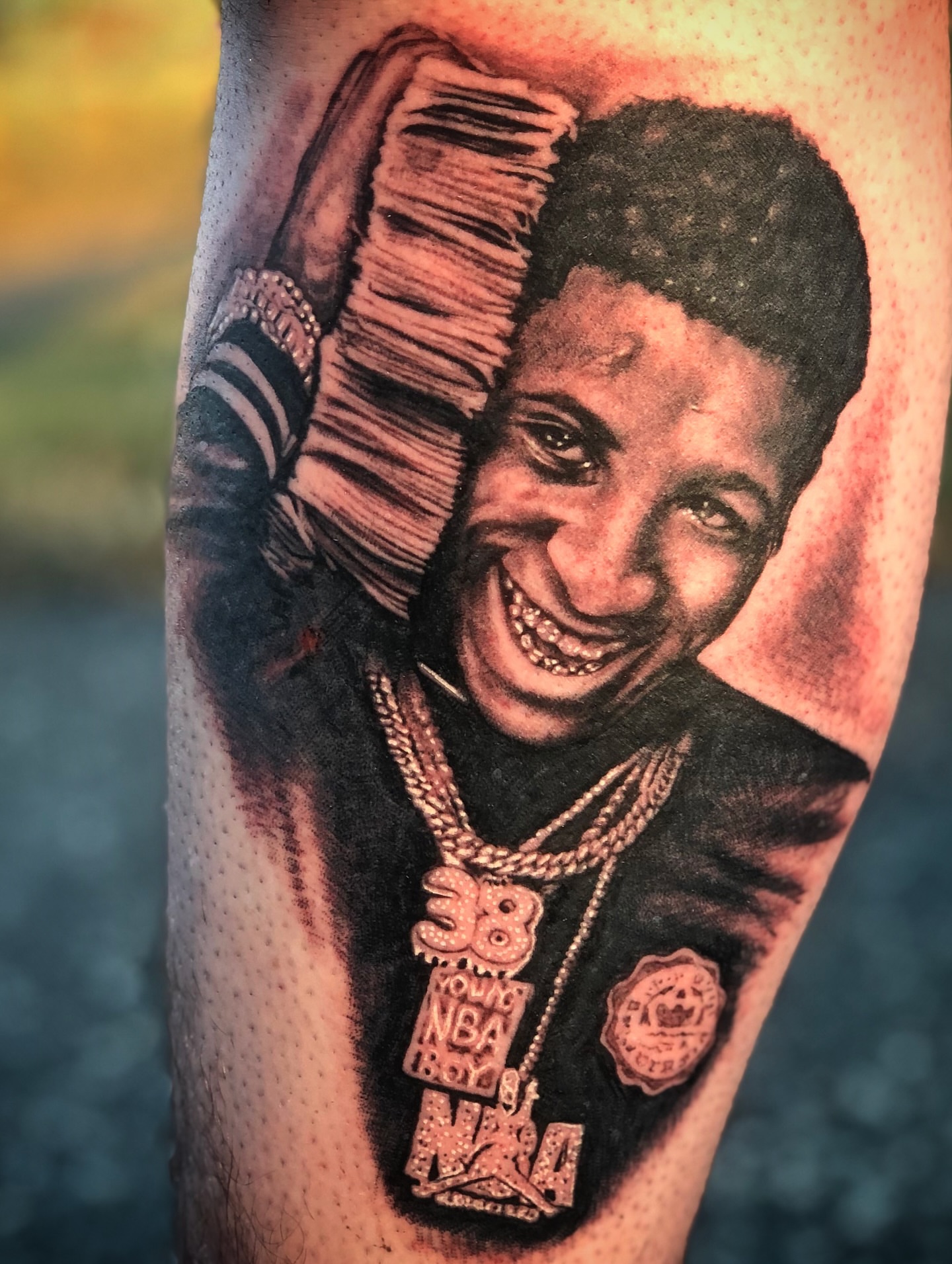 Tattoo by @xrayvizionz โ realism