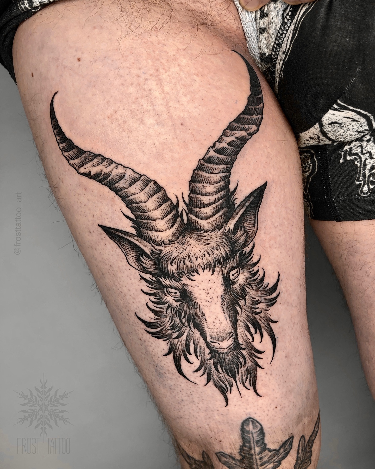 Tattoo by @frosttattoo_art — black_and_grey