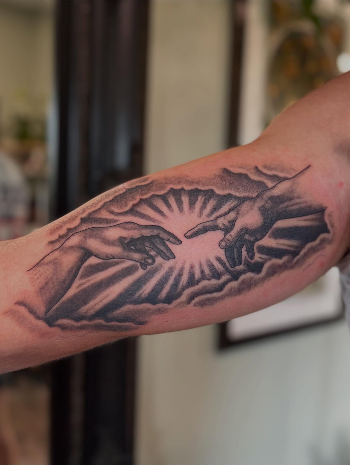 Tattoo by @rachelw.tattoo — black_and_grey, realism