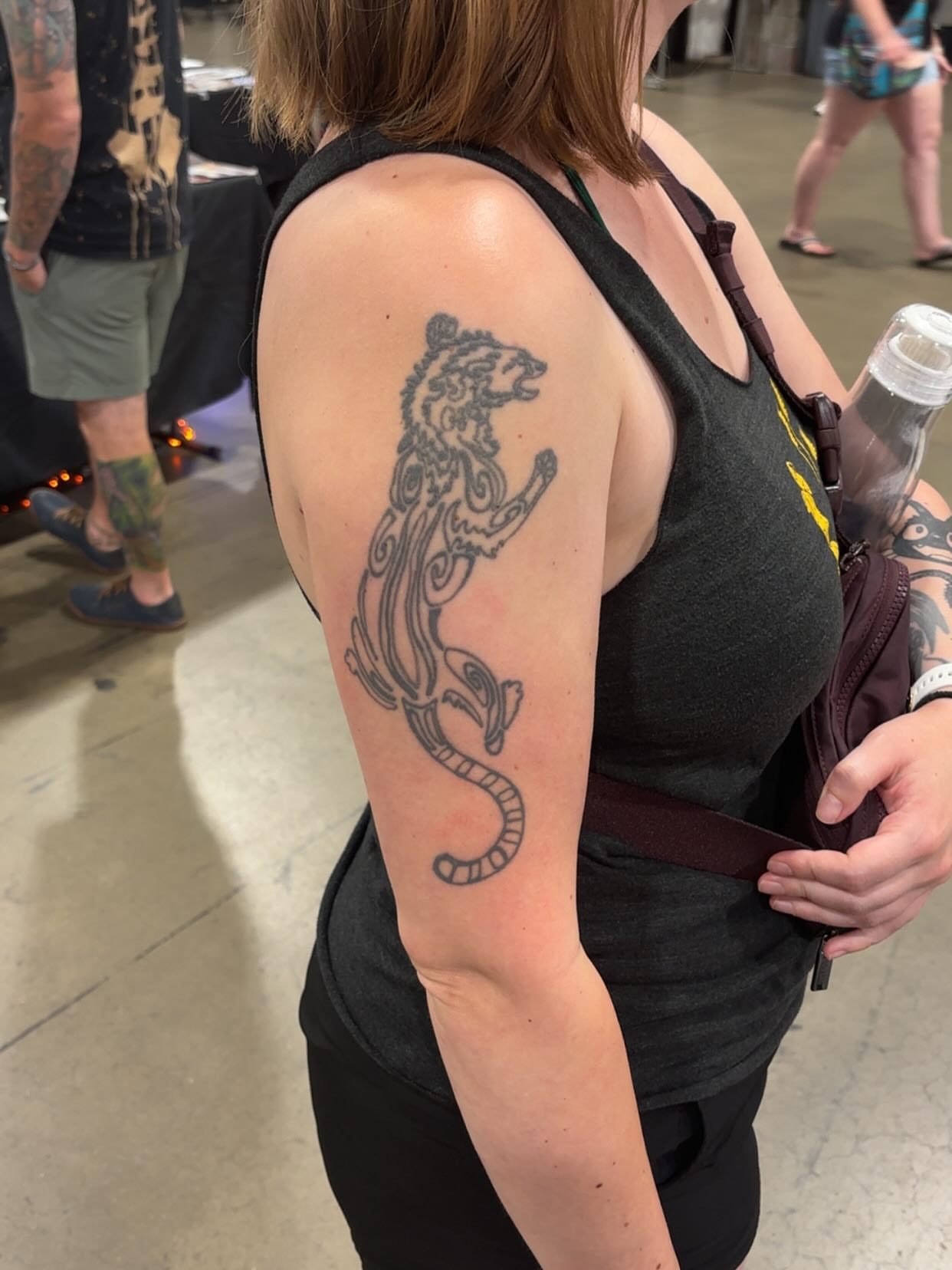 Tattoo by @foxesden666 — tribal