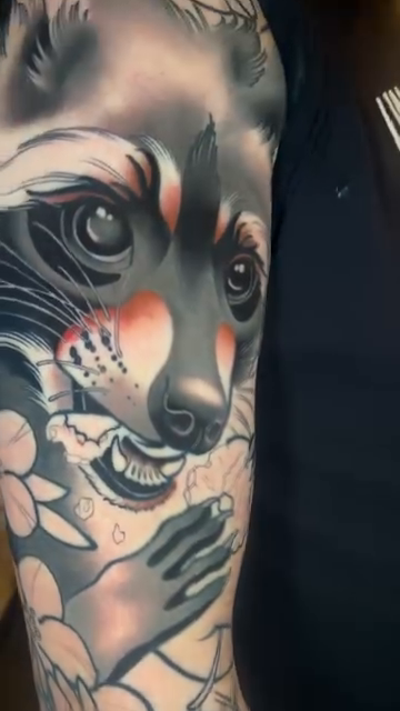 Tattoo by @nateleslietattoo — neo_traditional, realism