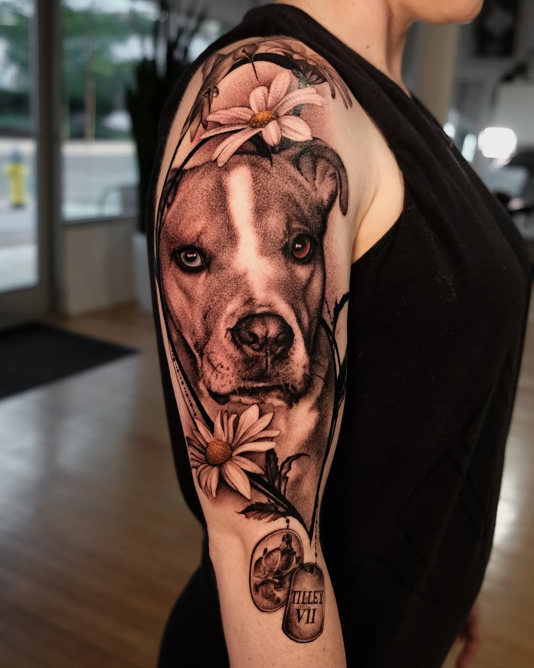 Realism tattoo on the forearm by Ohio Tattoo Artist - Tehya Maxwell, Springfield, Ohio
