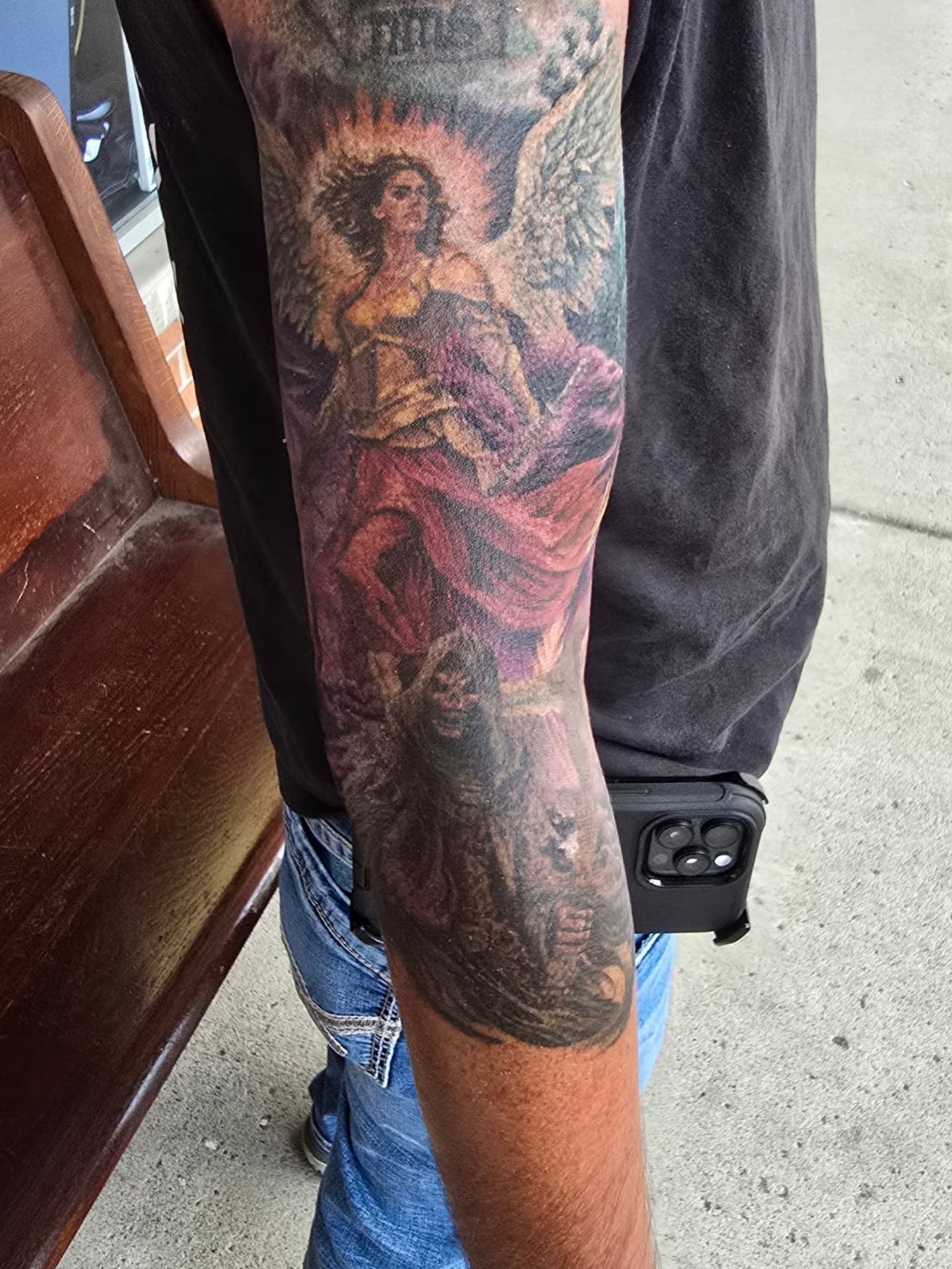 Tattoo by @blovetattoo — american_traditional, realism