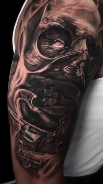 Tattoo by @benzo_ink — realism, black_and_grey