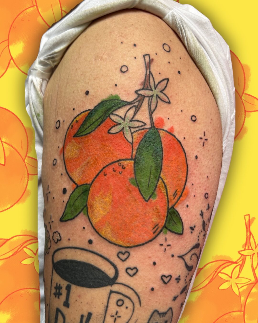 Tattoo by @rilakkaya — dotwork