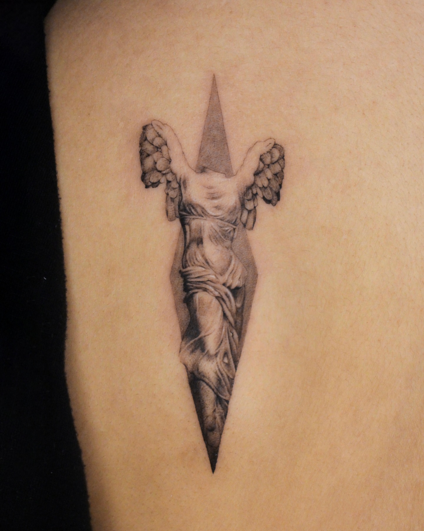 Tattoo by @ej.mireu_ink — black_and_grey