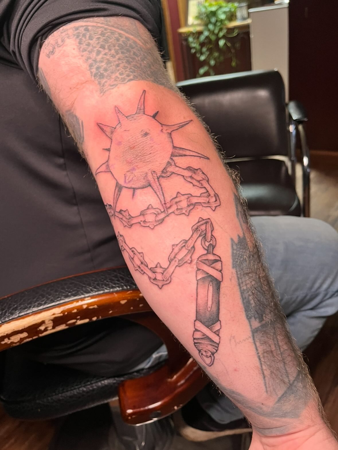 Tattoo by @piscesiscariot11 โ black_and_grey