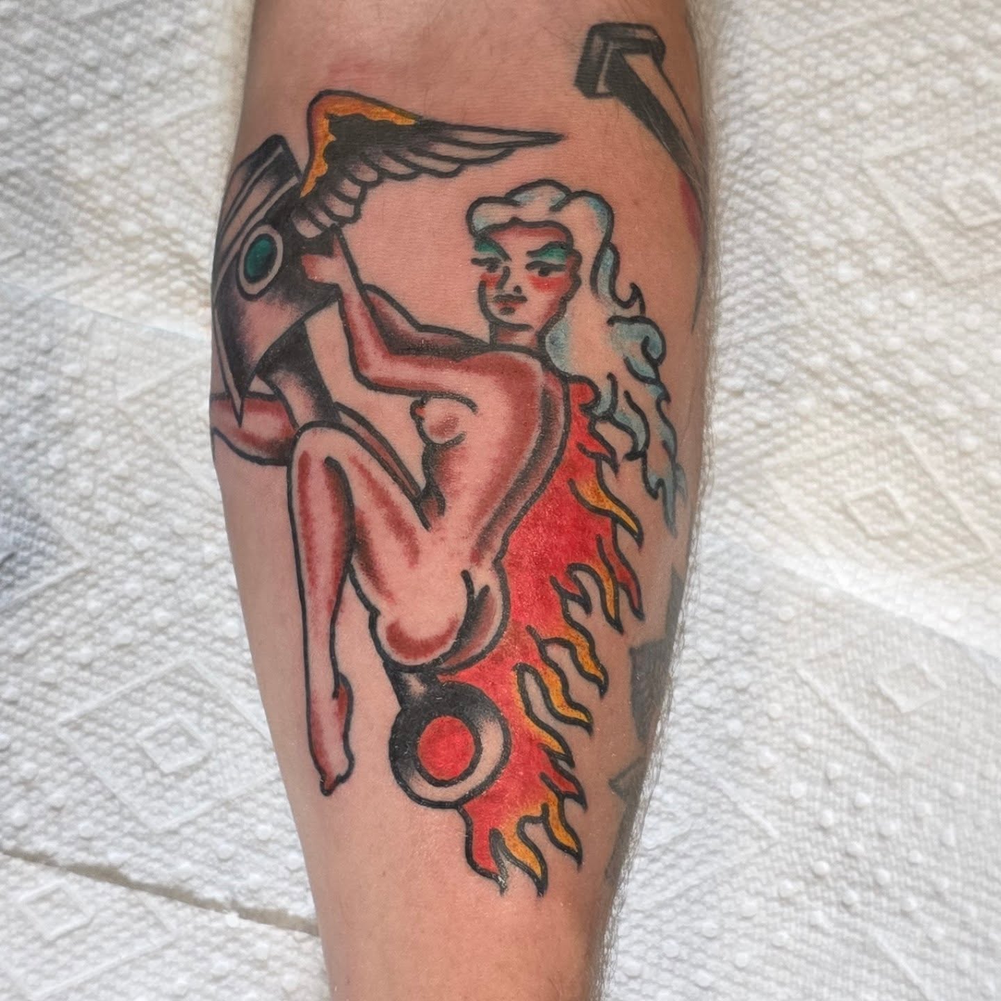 Tattoo by @arobertsontattoo — american_traditional