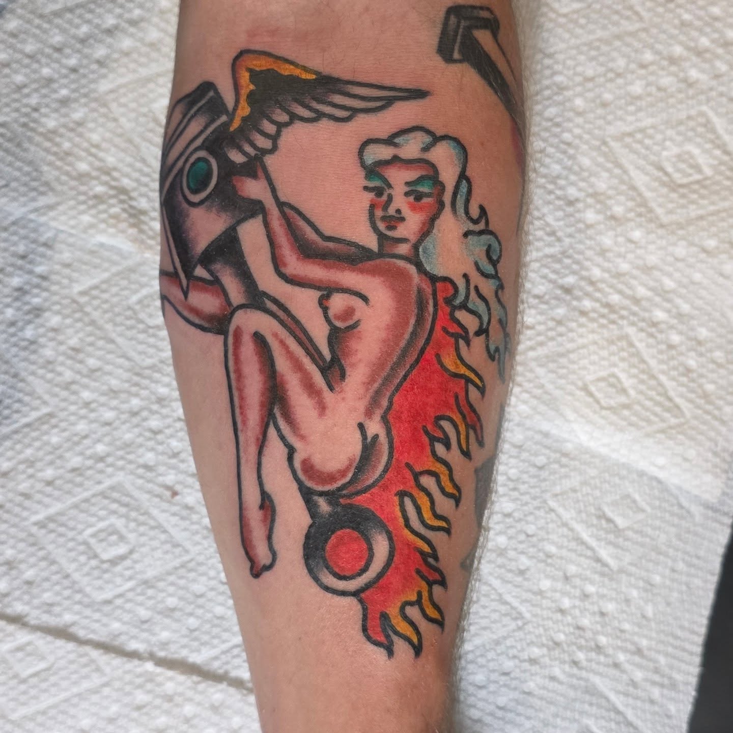 Tattoo by @arobertsontattoo — american_traditional