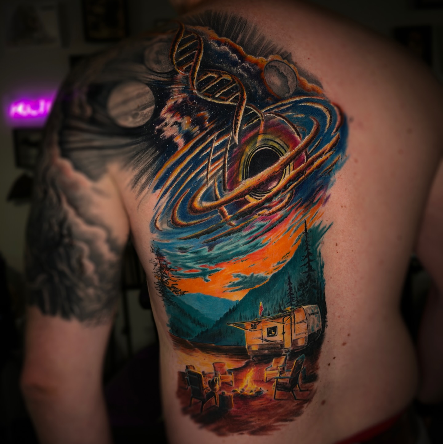 Tattoo by @nathanphillips_art — realism, surrealism