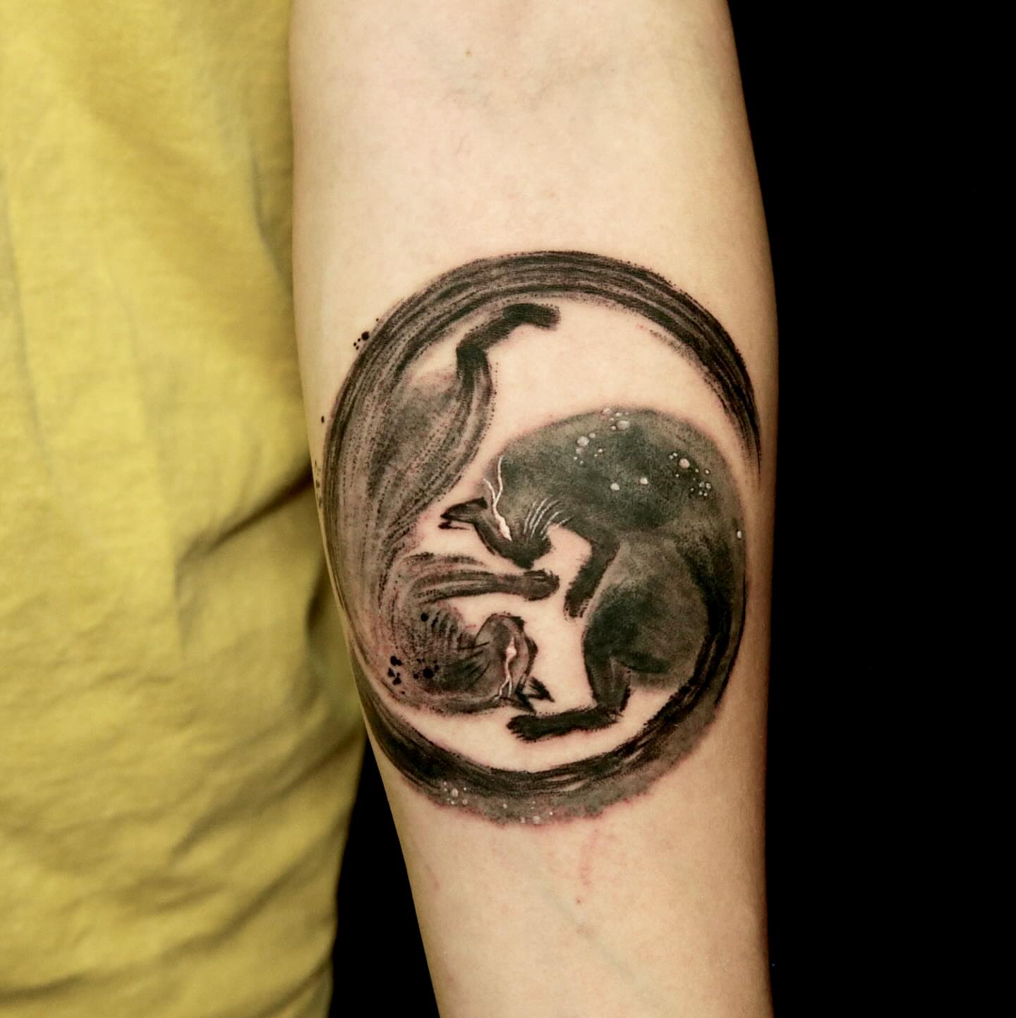 Tattoo by @echo.tattoos — black_and_grey, realism