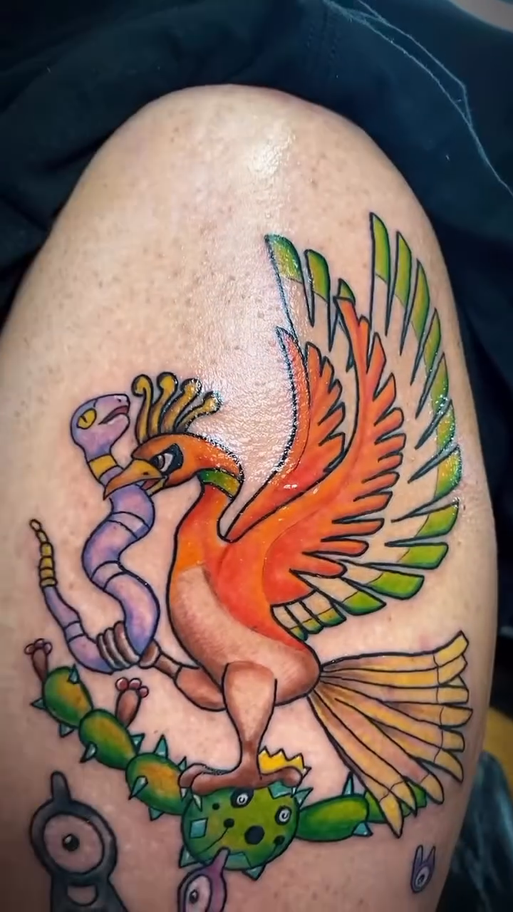 Tattoo by @ryan_tattoos_ — anime