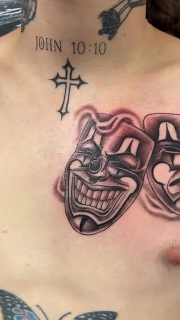 Tattoo by @edgar_bigserio_tattoo — chicano, black_and_grey