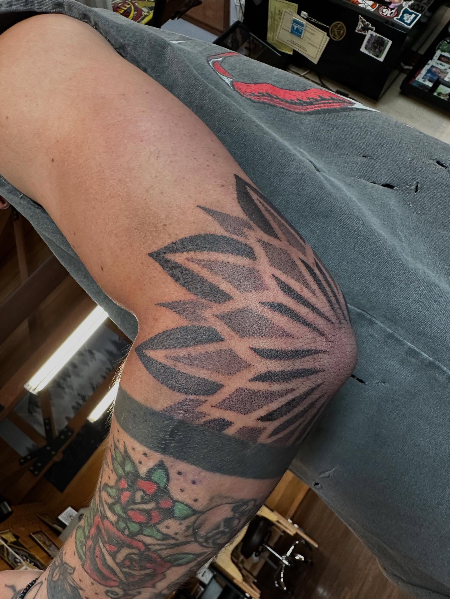 Tattoo by @mittzhell — geometric
