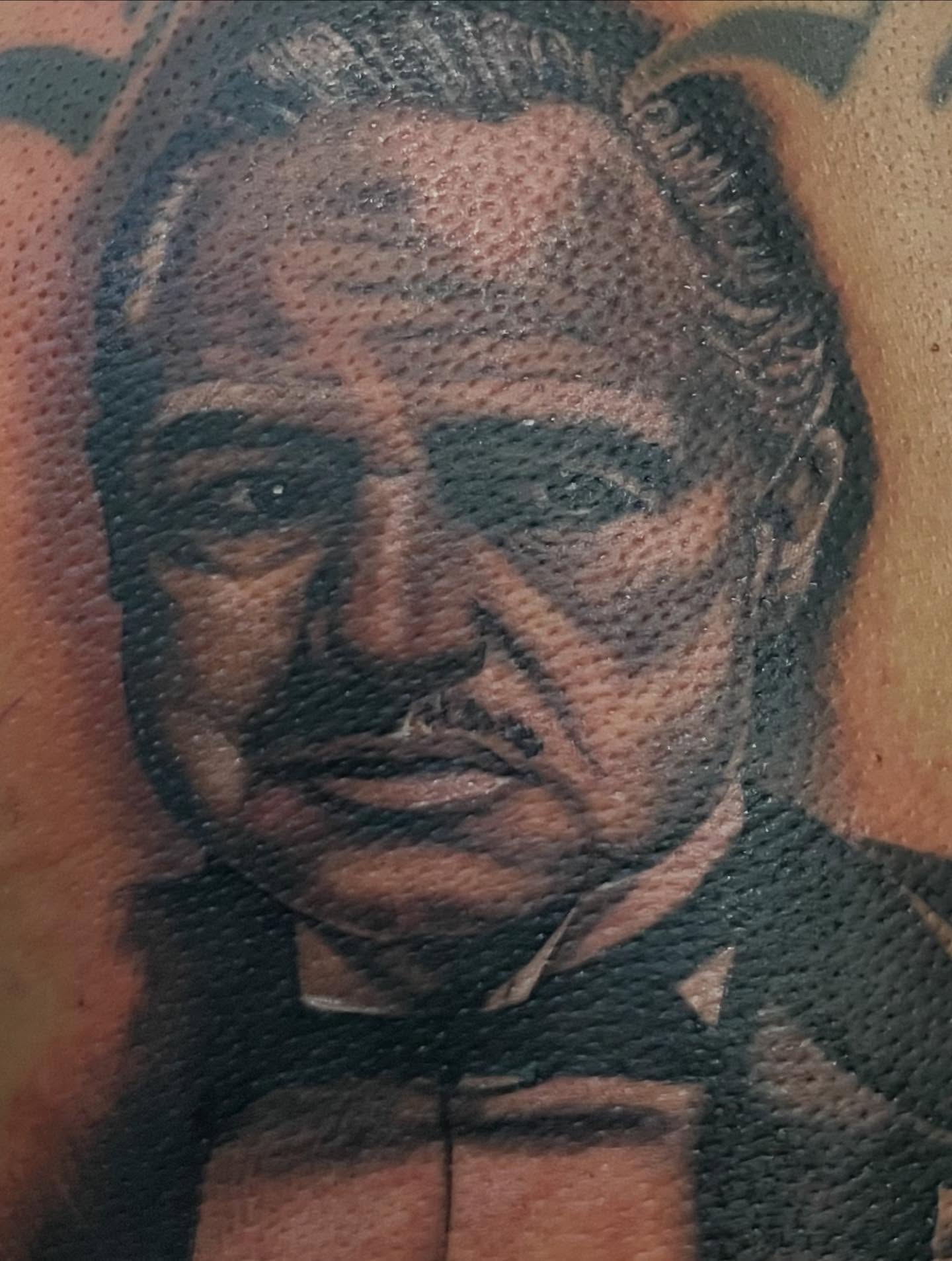Tattoo by @payaso187 — dotwork