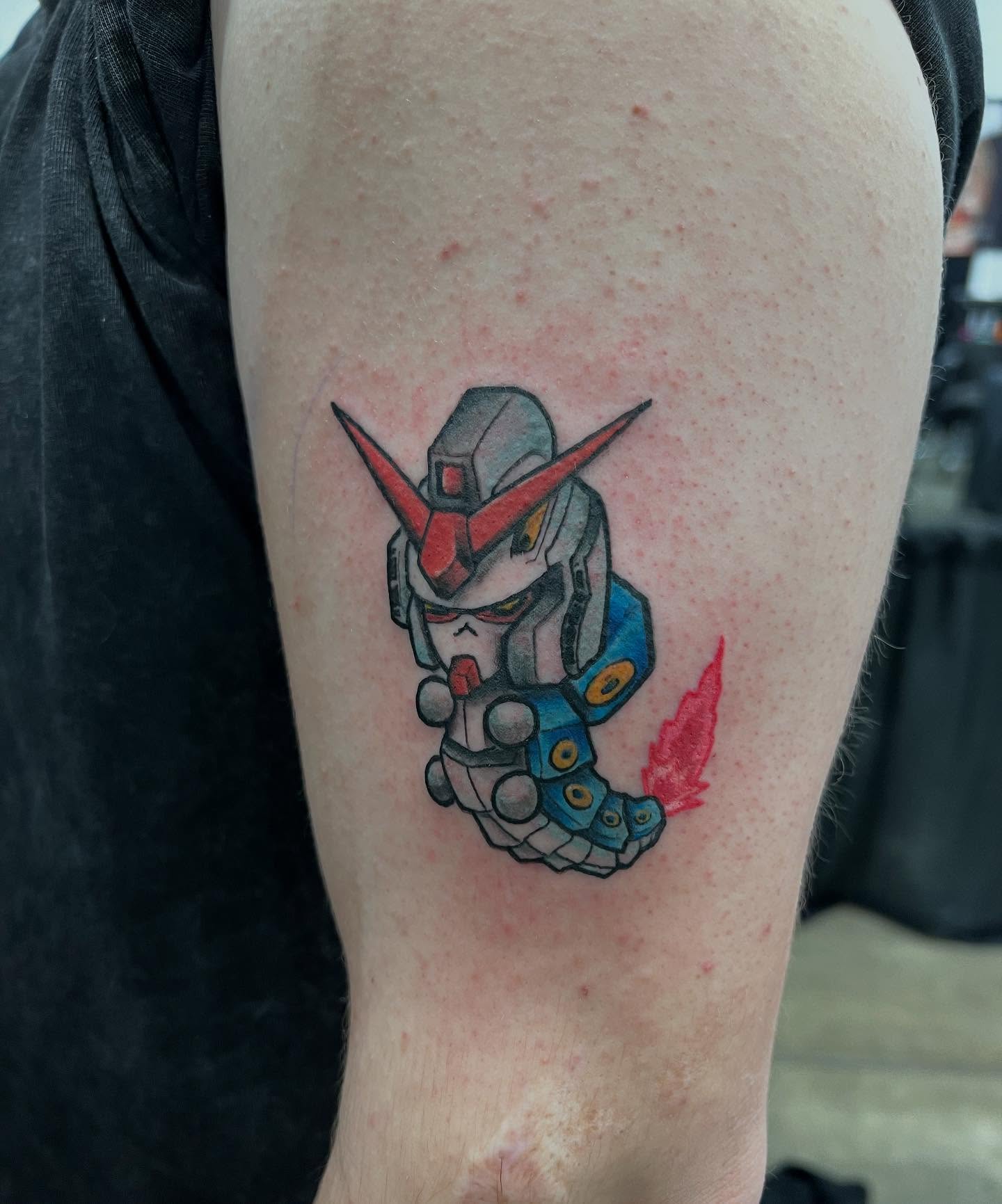 Tattoo by @tattoosbydustinb — anime