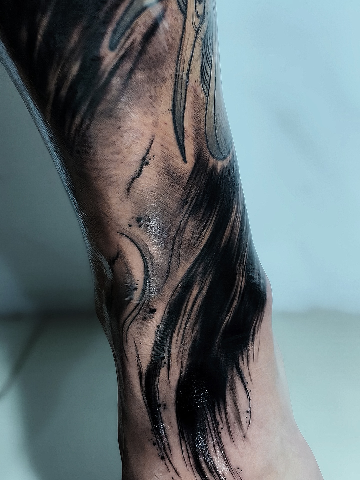 Horse head realism tattoo on the forearm by 𝔄𝔩𝔳𝔞𝔯𝔬 𝔓𝔦𝔫𝔦𝔩𝔩𝔞