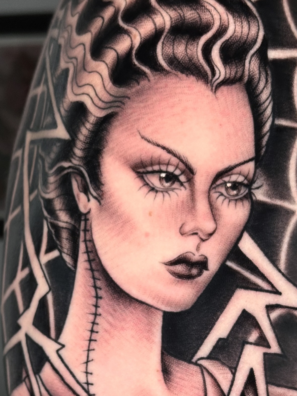 Tattoo by @meira_yael — black_and_grey, realism