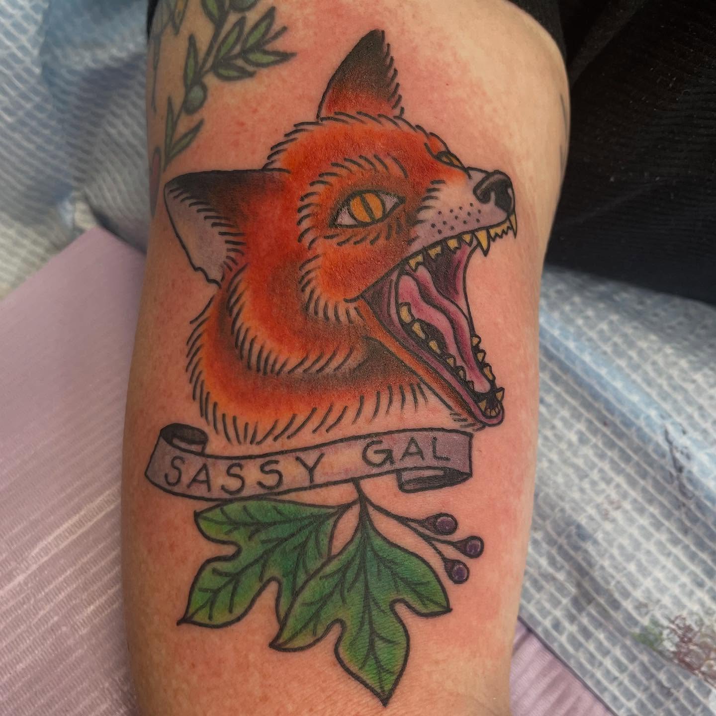 Tattoo by @agirlnamed_sue — american_traditional