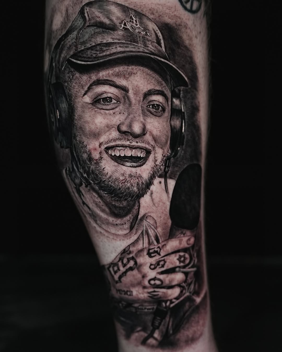 Tattoo work at Virginia Beach Tattoo Festival 2026
